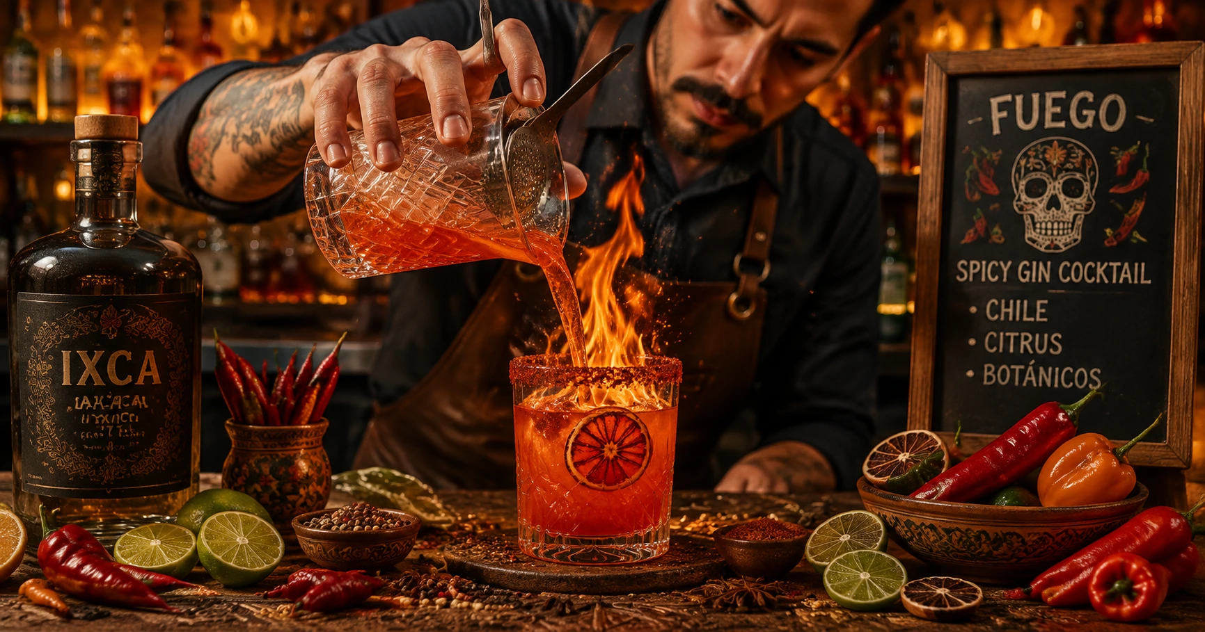 Trec'h ar spicy gin cocktail - image 2 Trec'h ar spicy gin cocktail - image 2